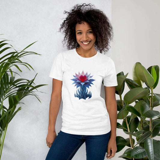 Pluto’s Ethereal Bloom Unisex t-shirt